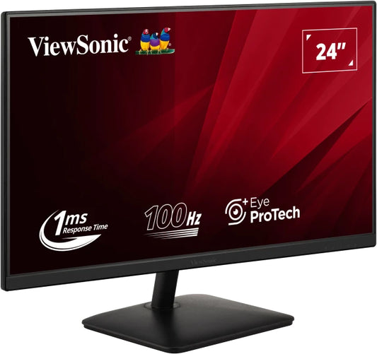 Viewsonic VA2408-MHDB Monitor PC 61 cm (24&#34;) 1920 x 1080 Pixel Full HD LED Nero