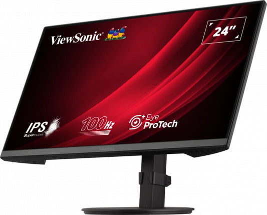 Viewsonic Display VG2408A Monitor PC 61 cm (24&#34;) 1920 x 1080 Pixel Full HD LED Nero