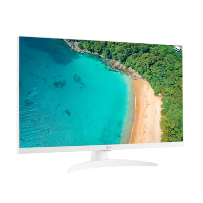 LG 27TQ615S Monitor TV 27&#34; smart webOS 22 FULL HD Wi-Fi NOVITÀ 2022 Bianco