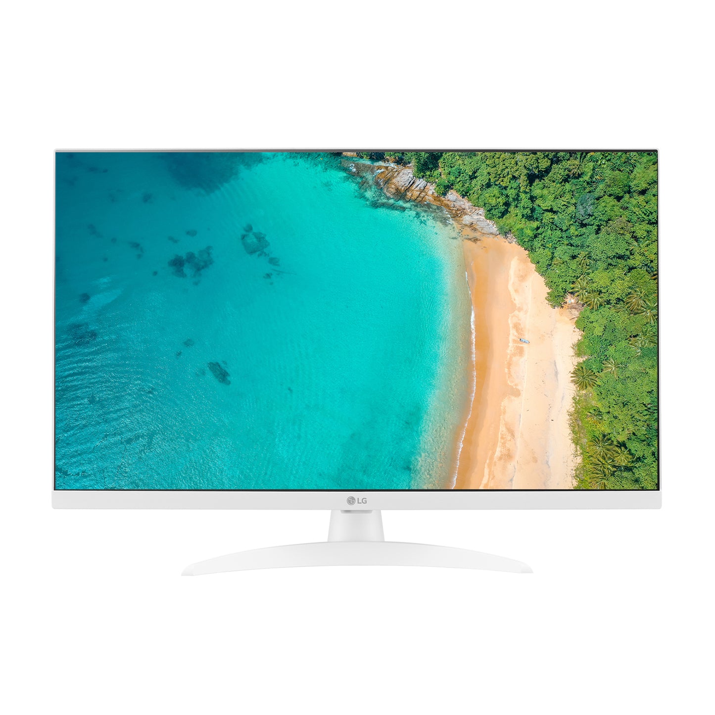 LG 27TQ615S Monitor TV 27&#34; smart webOS 22 FULL HD Wi-Fi NOVITÀ 2022 Bianco