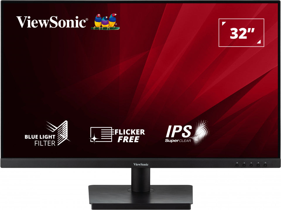 Viewsonic VA VA3209-2K-MHD Monitor PC 81,3 cm (32&#34;) 2560 x 1440 Pixel Quad HD Nero