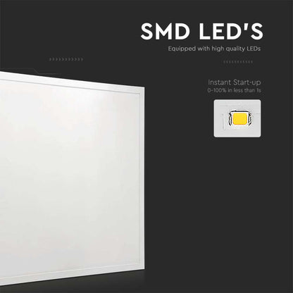 Kit 10 pezzi Pannello Led incasso 36W 60x60 120lm/W alta luminosità luce bianco naturale 4000K