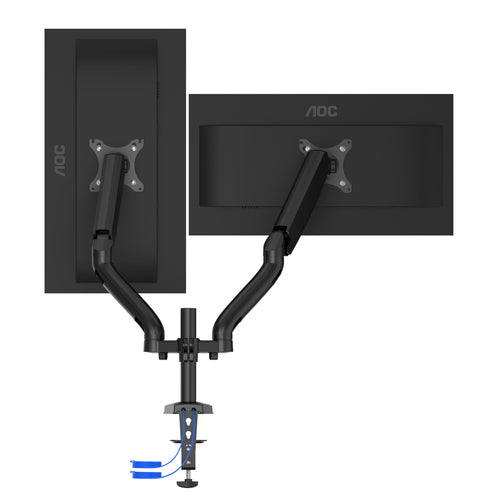 AOC AD110DX supporto da tavolo per Tv a schermo piatto 81,3 cm (32&#34;) Scrivania Nero