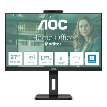 AOC Q27P3QW Monitor PC 68,6 cm (27&#34;) 2560 x 1440 Pixel Quad HD Nero