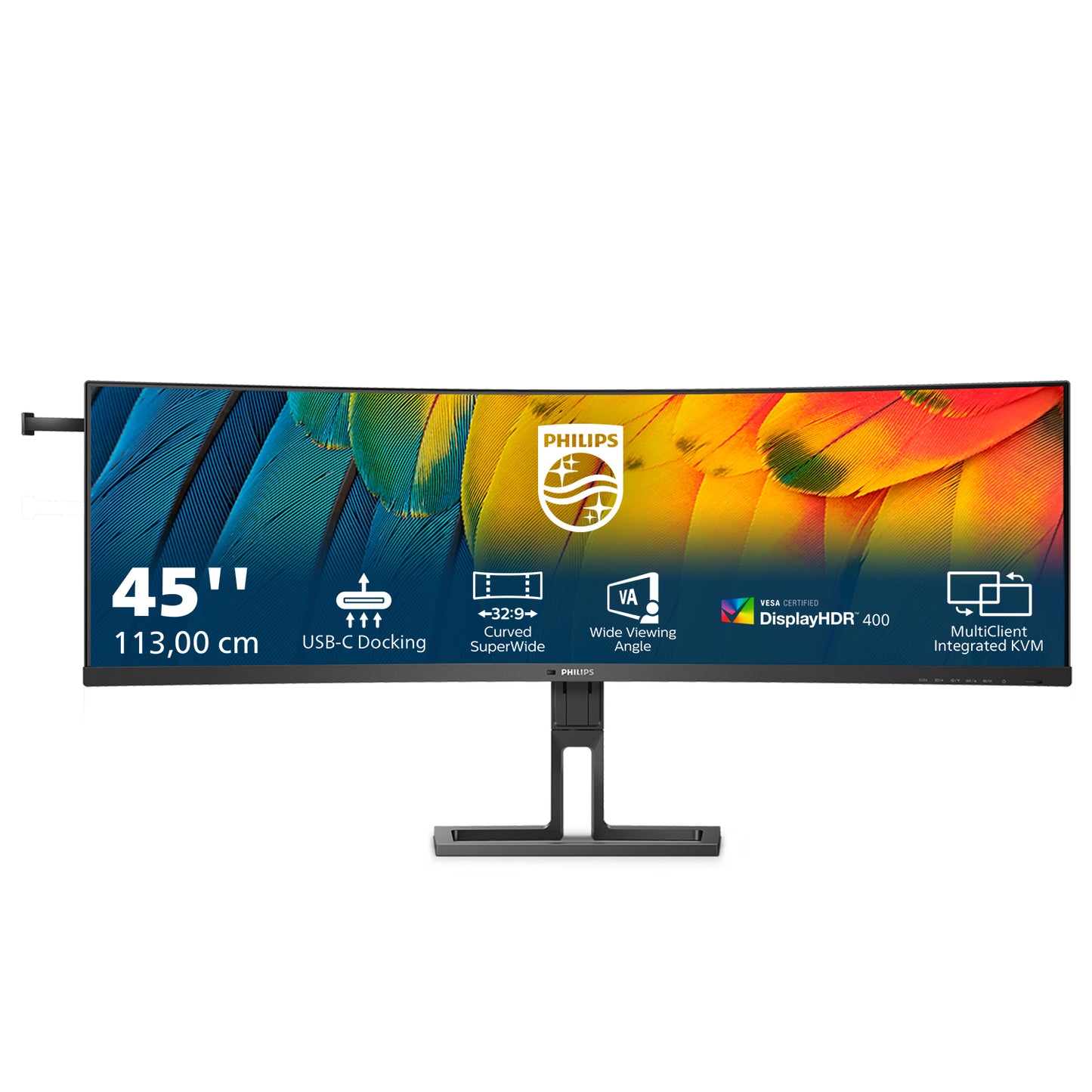 Philips 6000 series 45B1U6900C/00 LED display 113 cm (44.5&#34;) 5120 x 1440 Pixel UltraWide Dual Quad HD Nero