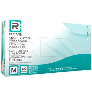 1Conf. da 100pz Tg.M - RMove Guanti Lattice 5.7gr Senza Polvere - puntoluceled