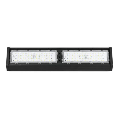 Lampada industriale LED Lineare Campana Chip Samsung 100W Colore Nero 6500K IP54 SMD High Bay