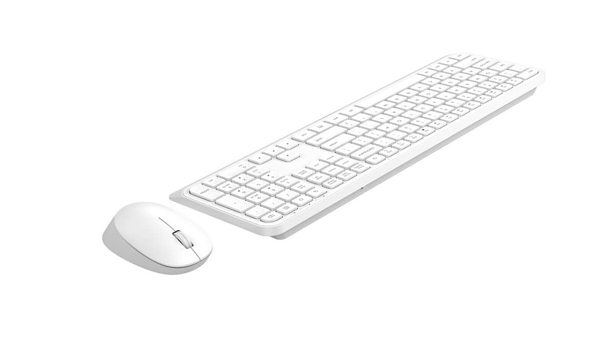 Philips 3000 series SPT6307W/34 tastiera Mouse incluso Universale RF Wireless QWERTY Inglese Bianco