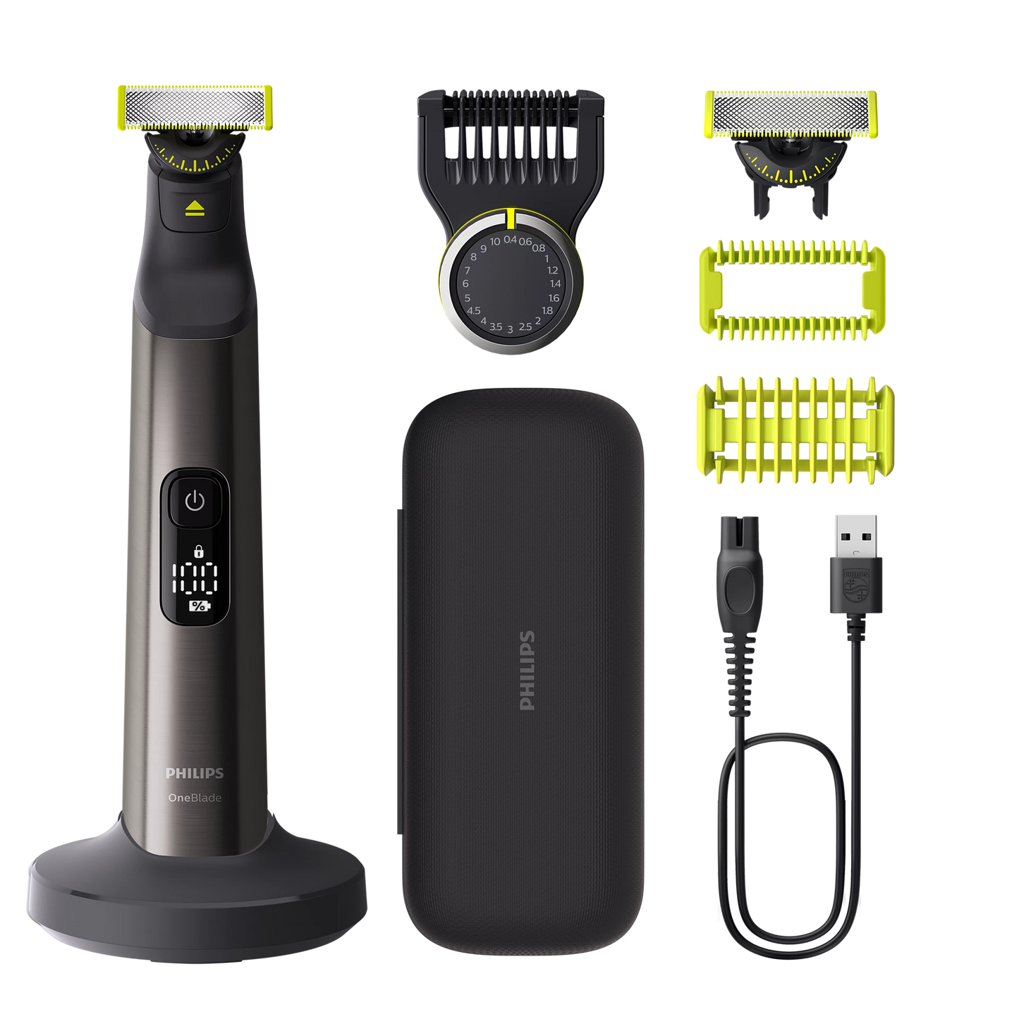PHILIPS ONEBLADE 360 QP6652/61 KIT REGOLABARBA + BODY