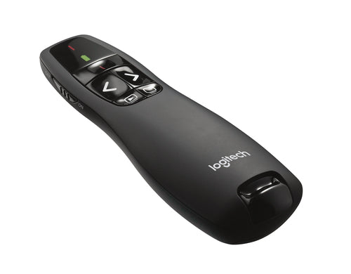 Logitech R400 puntatore wireless RF Nero