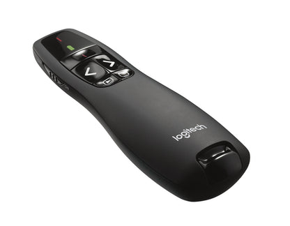 Logitech R400 puntatore wireless RF Nero