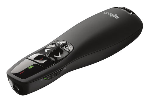 Logitech R400 puntatore wireless RF Nero