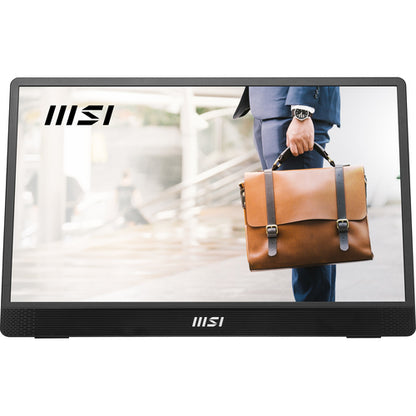 MSI Pro MP161 E2 Monitor portatile Nero 39,6 cm (15.6&#34;) LED 1920 x 1080 Pixel