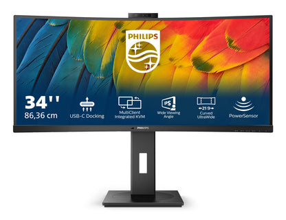 Philips 5000 series 34B1U5600CH/00 LED display 86,4 cm (34&#34;) 3440 x 1440 Pixel Wide Quad HD LCD Nero