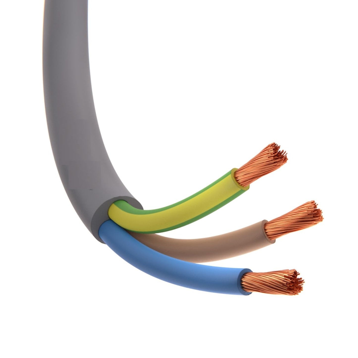 Cavo Elettrico FROR 3x1,5 mm² 450/750V 20/50/100 m