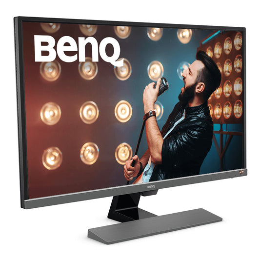 BenQ EW3270U Monitor PC 80 cm (31.5&#34;) 3840 x 2160 Pixel 4K Ultra HD LED Nero, Grigio, Metallico