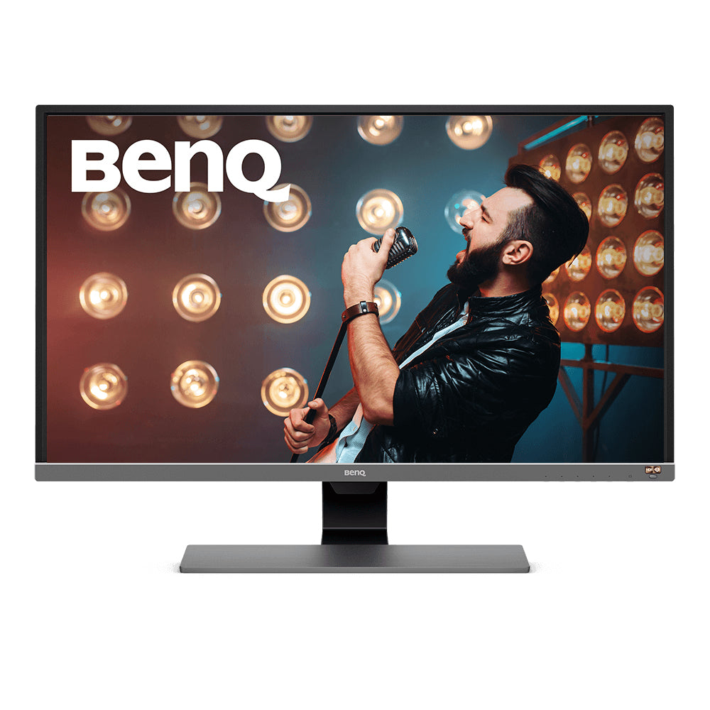 BenQ EW3270U Monitor PC 80 cm (31.5&#34;) 3840 x 2160 Pixel 4K Ultra HD LED Nero, Grigio, Metallico