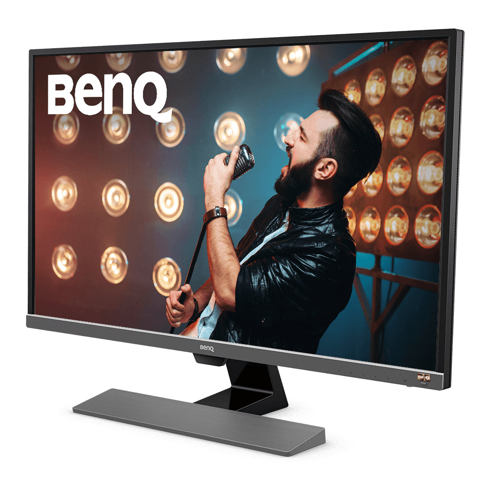 BenQ EW3270U Monitor PC 80 cm (31.5&#34;) 3840 x 2160 Pixel 4K Ultra HD LED Nero, Grigio, Metallico