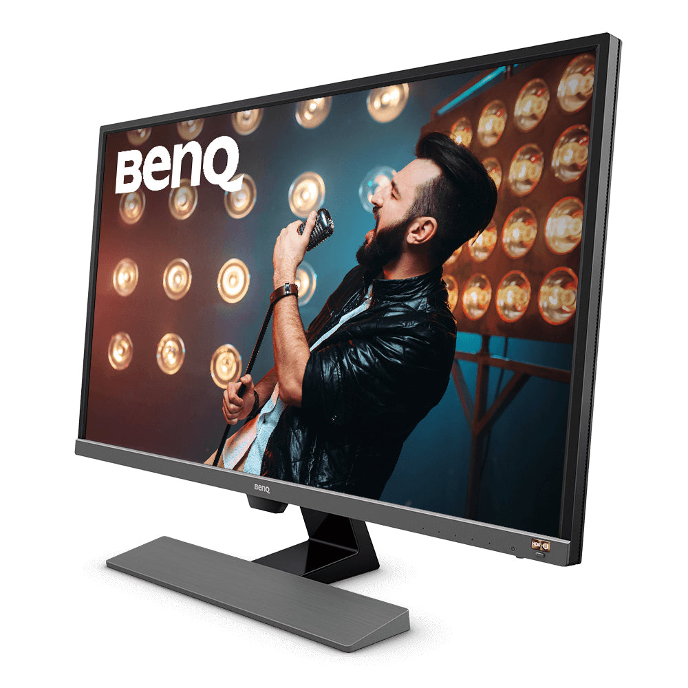 BenQ EW3270U Monitor PC 80 cm (31.5&#34;) 3840 x 2160 Pixel 4K Ultra HD LED Nero, Grigio, Metallico