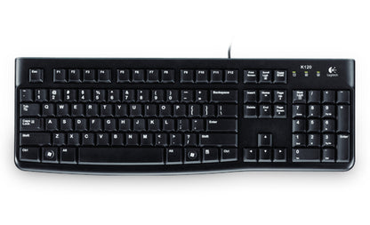 Logitech Keyboard K120 for Business tastiera Ufficio USB QWERTY Italiano Nero