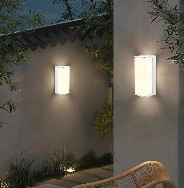 Applique Lampada Led muro 10W Wall Light IP65 Bianco Luce Fredda o Naturale