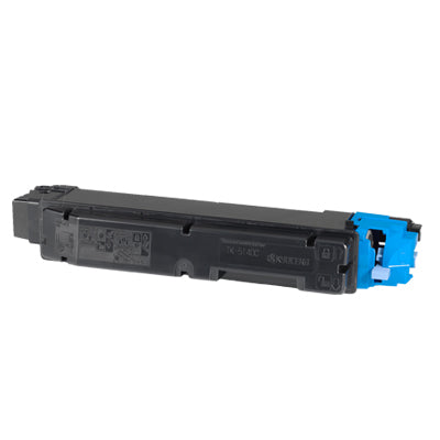 Toner per Kyocera TK-5140 ciano 5000 pag.+vaschetta