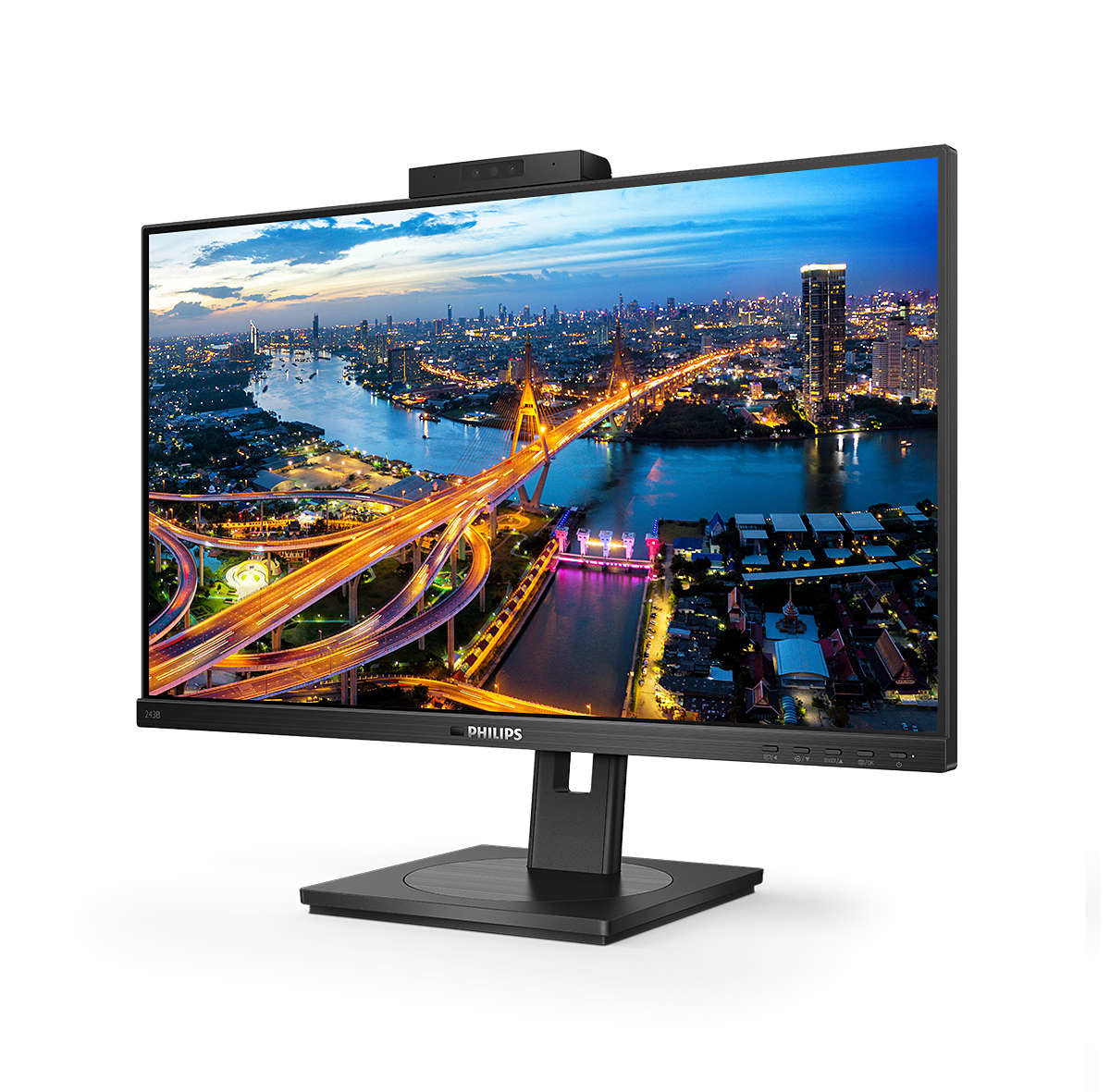 Philips B Line 243B1JH/00 Monitor PC 60,5 cm (23.8&#34;) 1920 x 1080 Pixel Full HD LCD Nero