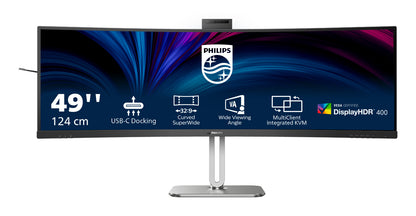 Philips 5000 series 49B2U5900CH/00 LED display 124 cm (48.8&#34;) 5120 x 1440 Pixel Dual QHD LCD Nero