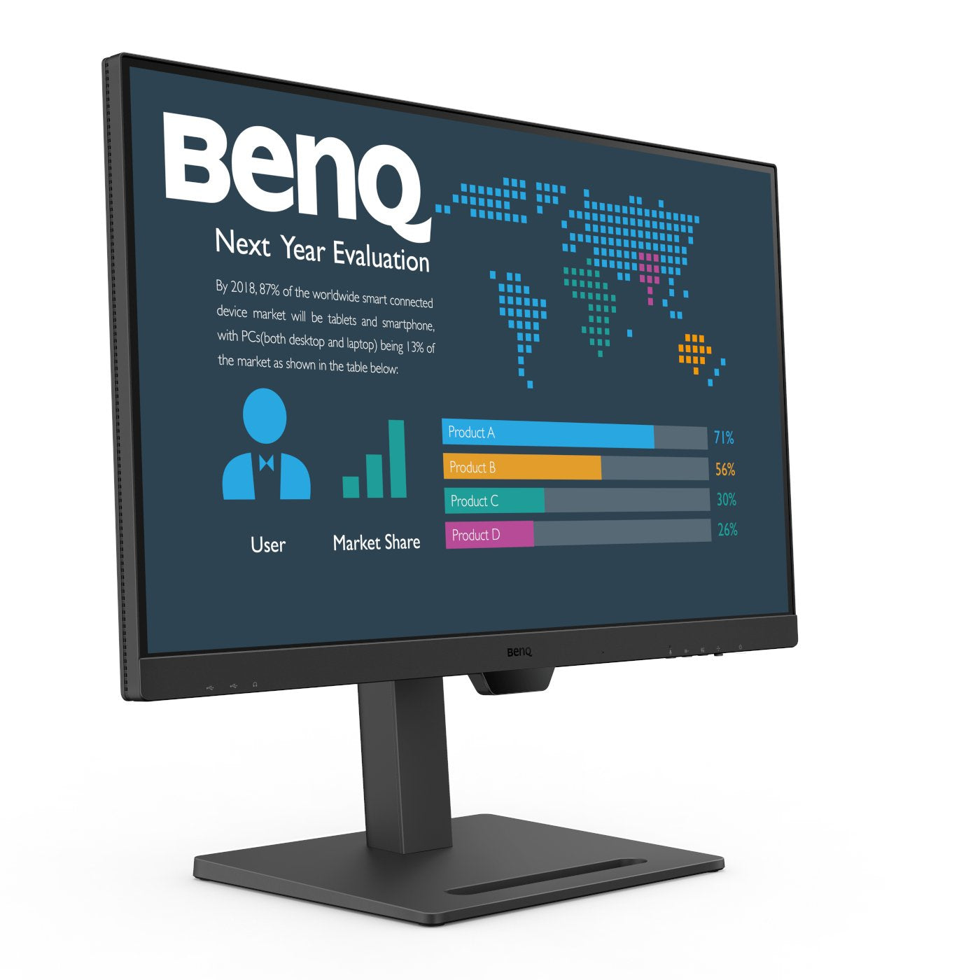 BenQ BL2790QT Monitor PC 68,6 cm (27&#34;) 2560 x 1440 Pixel Quad HD LED Nero