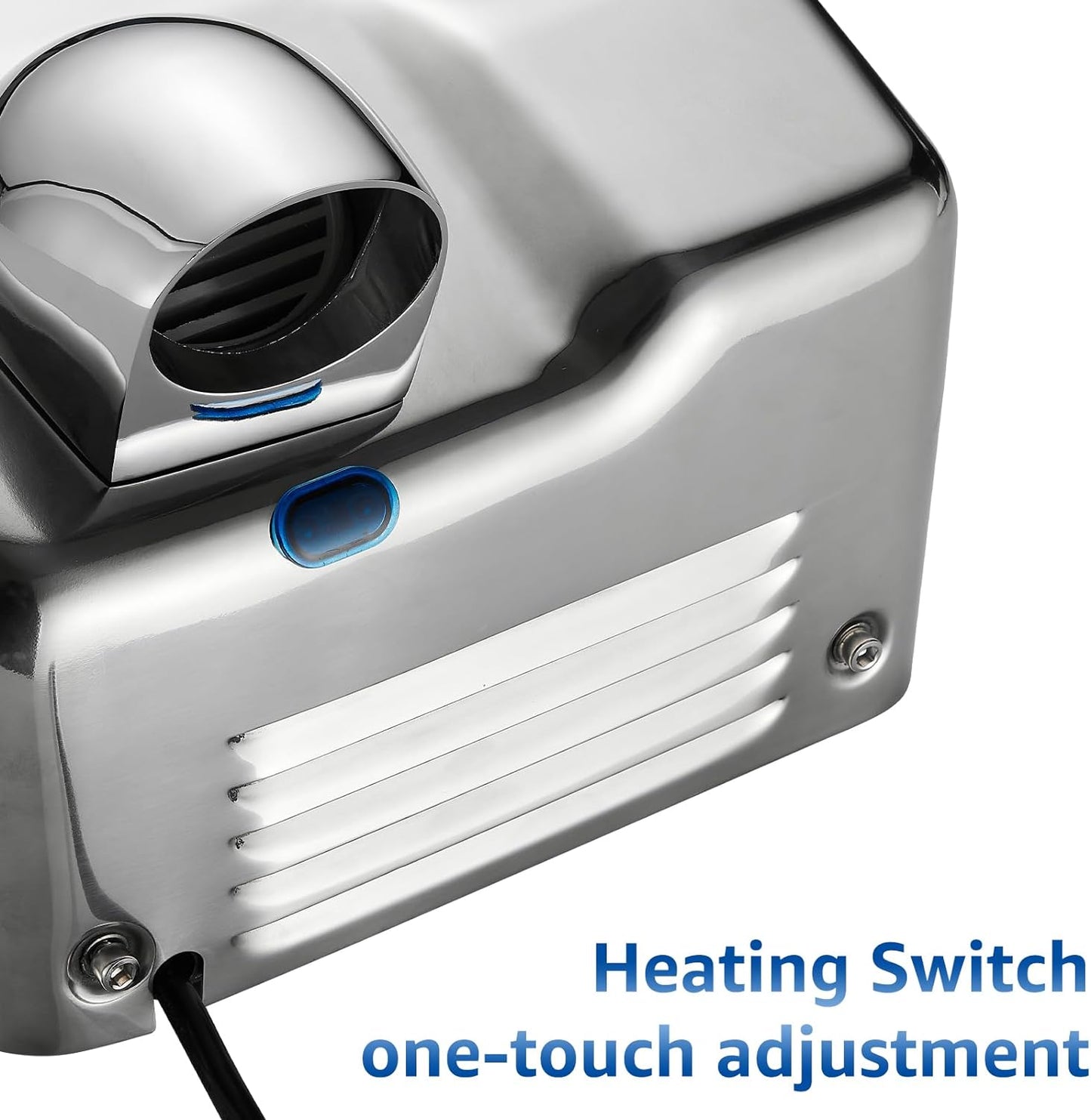 Asciugamani Elettrico Professionale Potente 2300W da Parete Muro per Hotel Bar Pub RISTORANTI Scuola CASA AUTOGRILL B&B Air Hand Dryer Jet