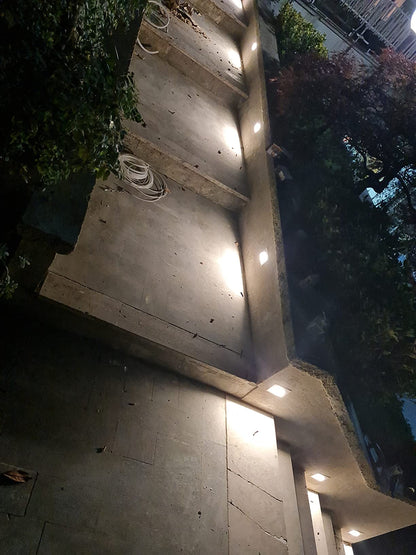 Segnapasso Led 3W esterno incasso scatola 503 Lampada illuminazione Muro Scale Giardino Sentiero