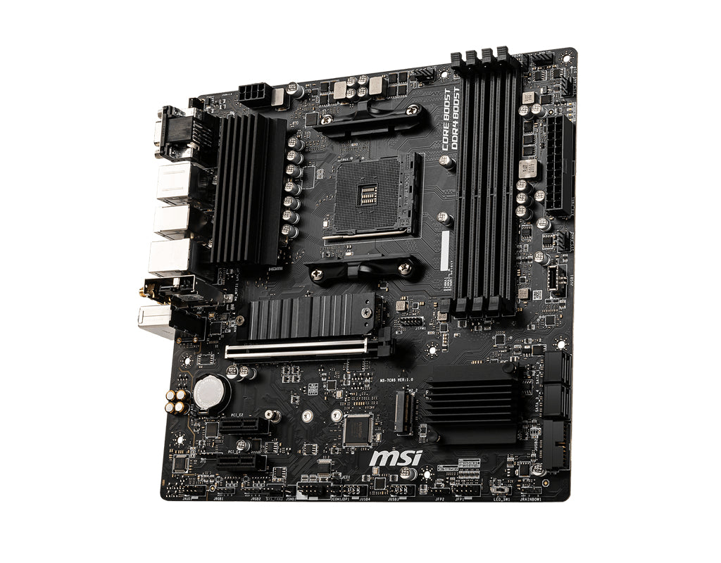 MSI B550M PRO-VDH WIFI scheda madre AMD B550 Socket AM4 micro ATX