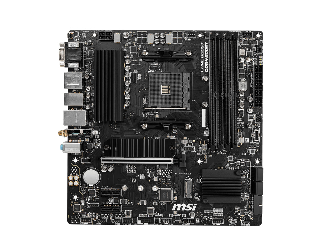 MSI B550M PRO-VDH WIFI scheda madre AMD B550 Socket AM4 micro ATX