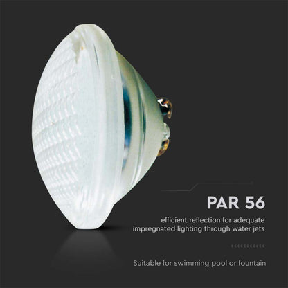 Lampada Faretto Led da piscina lampadina 35W 12V vetro da incasso PAR56 Luce Bianca Fredda 6400K IP68