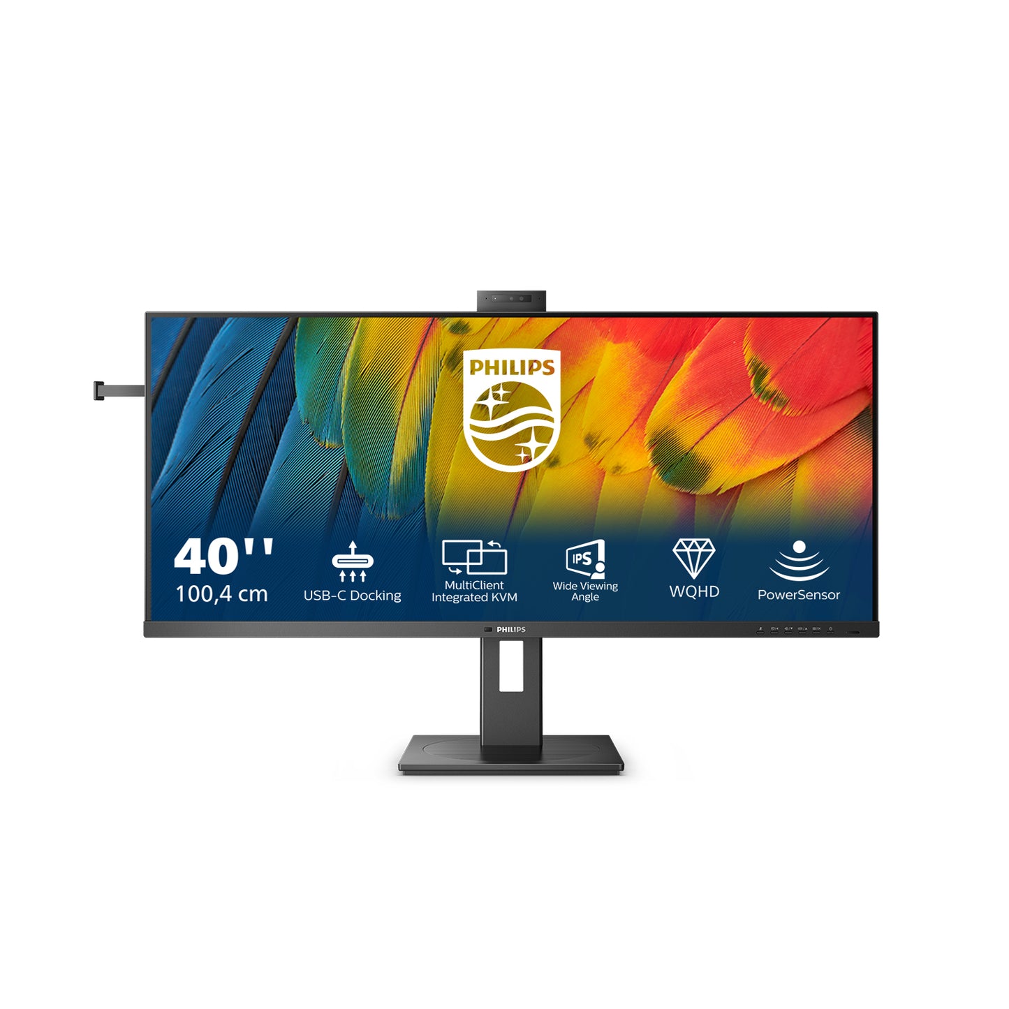 Philips 5000 series 40B1U5601H/00 Monitor PC 101,6 cm (40&#34;) 3440 x 1440 Pixel Wide Quad HD LCD Nero