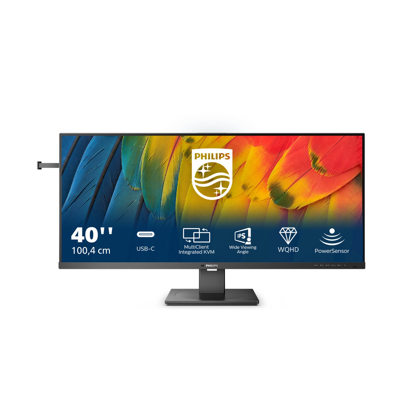 Philips 5000 series 40B1U5600/00 Monitor PC 101,6 cm (40&#34;) 3440 x 1440 Pixel Wide Quad HD LCD Nero