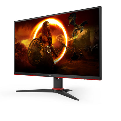 AOC 27G2SAE/BK Monitor PC 68,6 cm (27&#34;) 1920 x 1080 Pixel Full HD LED Nero, Rosso