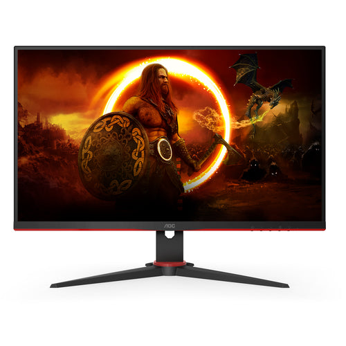 AOC 27G2SAE/BK Monitor PC 68,6 cm (27&#34;) 1920 x 1080 Pixel Full HD LED Nero, Rosso