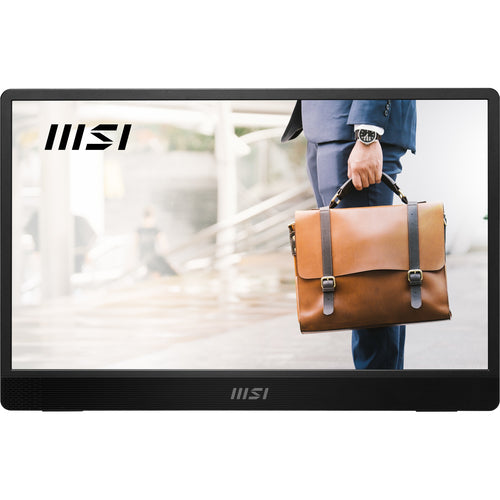 MSI Pro MP161 E2 Monitor portatile Nero 39,6 cm (15.6&#34;) LED 1920 x 1080 Pixel