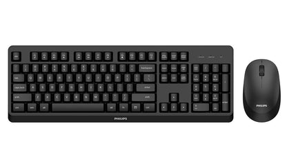 Philips 3000 series SPT6307BL/34 tastiera Mouse incluso Universale RF Wireless QWERTY Inglese Nero