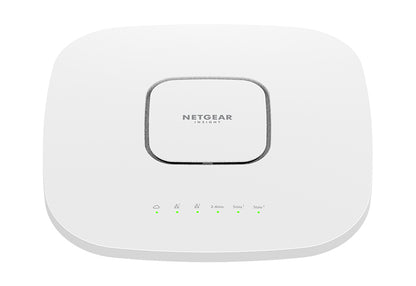 NETGEAR Insight Cloud Managed WiFi 6 AX6000 Tri-band Multi-Gig Access Point (WAX630) 6000 Mbit/s Bianco Supporto Power over Ethernet (PoE)