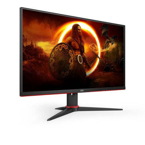 AOC 27G2SAE/BK Monitor PC 68,6 cm (27&#34;) 1920 x 1080 Pixel Full HD LED Nero, Rosso