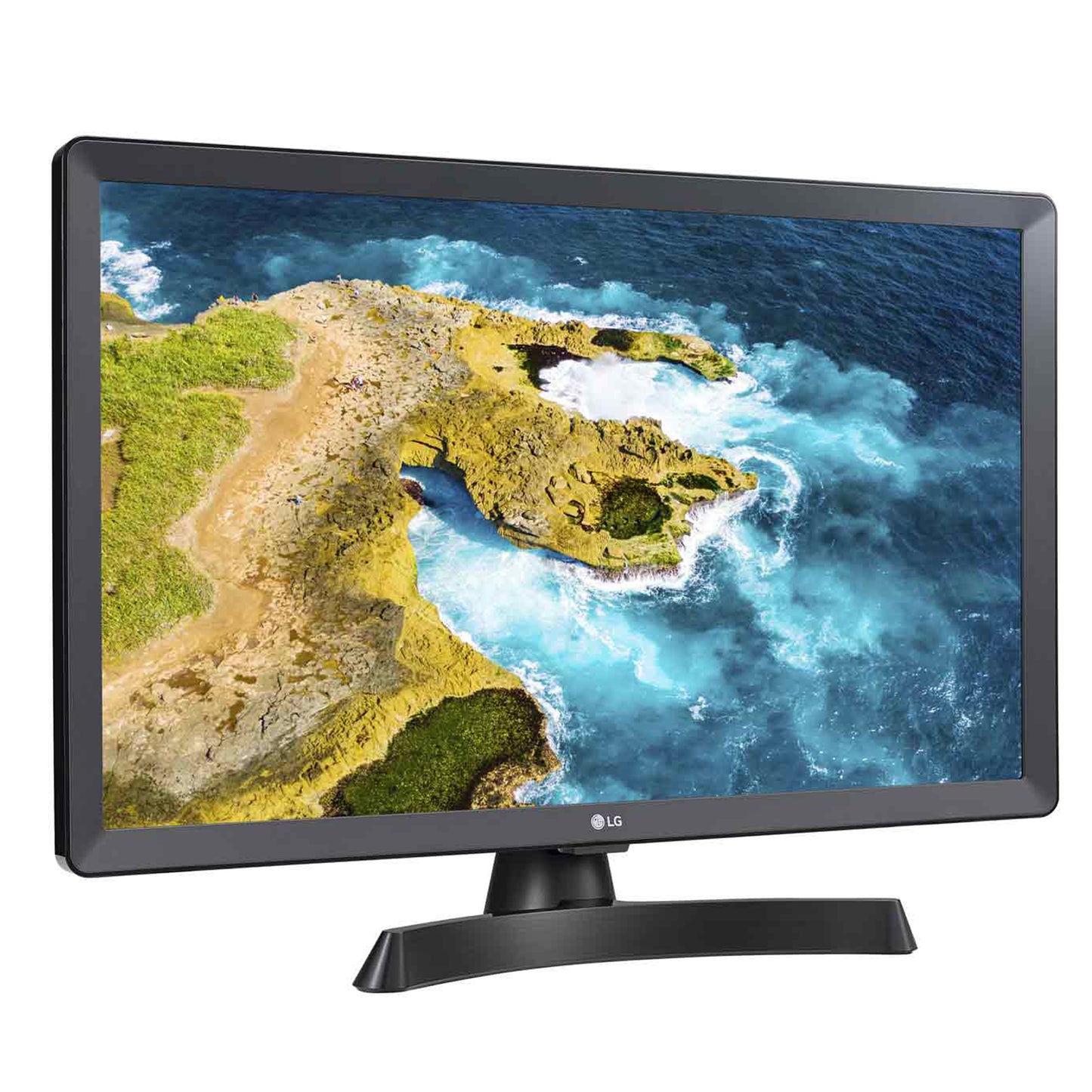 LG 24TQ510S Monitor TV 23.6&#34; smart webOS 22 Wi-Fi NOVITÀ 2022 Nero