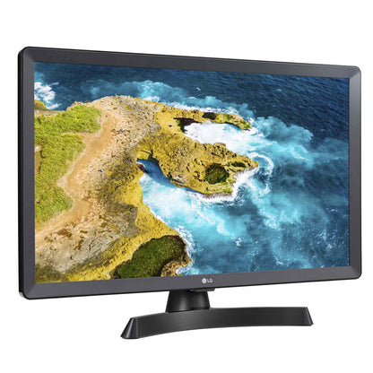 LG 24TQ510S Monitor TV 23.6&#34; smart webOS 22 Wi-Fi NOVITÀ 2022 Nero