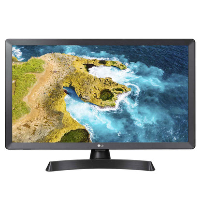 LG 24TQ510S Monitor TV 23.6&#34; smart webOS 22 Wi-Fi NOVITÀ 2022 Nero