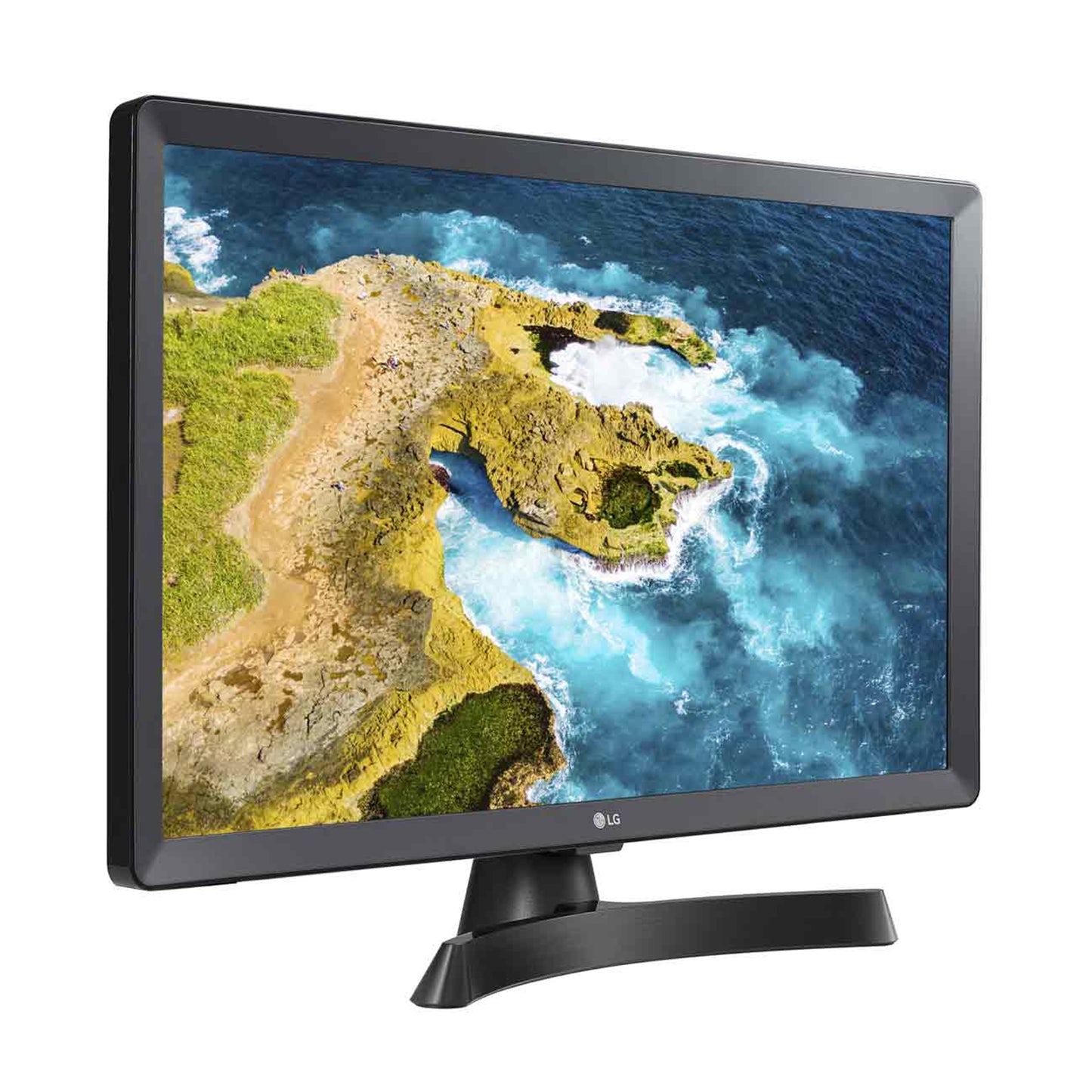 LG 24TQ510S Monitor TV 23.6&#34; smart webOS 22 Wi-Fi NOVITÀ 2022 Nero