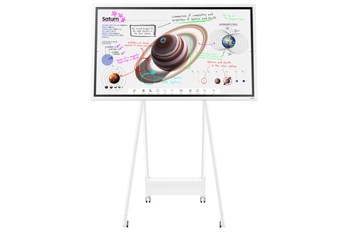 Samsung WM55B lavagna interattiva 139,7 cm (55&#34;) 3840 x 2160 Pixel Touch screen Grigio, Bianco