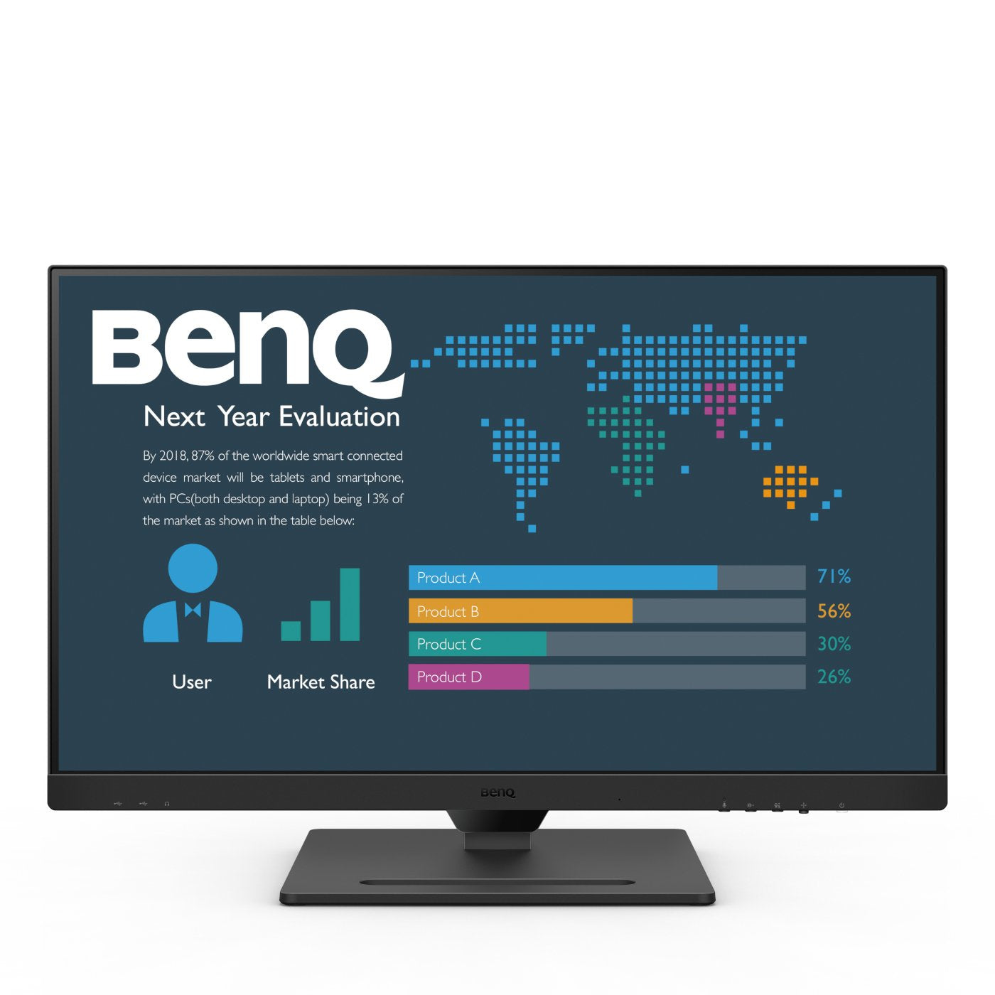 BenQ BL2790QT Monitor PC 68,6 cm (27&#34;) 2560 x 1440 Pixel Quad HD LED Nero