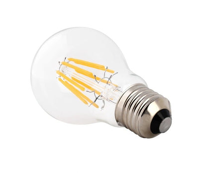 LAMPADINA LED E27 12W BULB A70 FILAMENTO 360° 1500 LUMEN 3000K 4000K 6500K