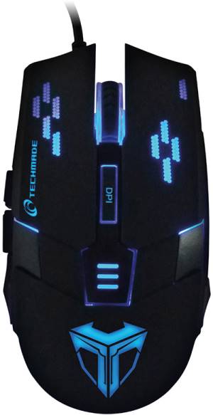 Techmade Mouse Ottico 2400 DPI Gaming 5 Tasti